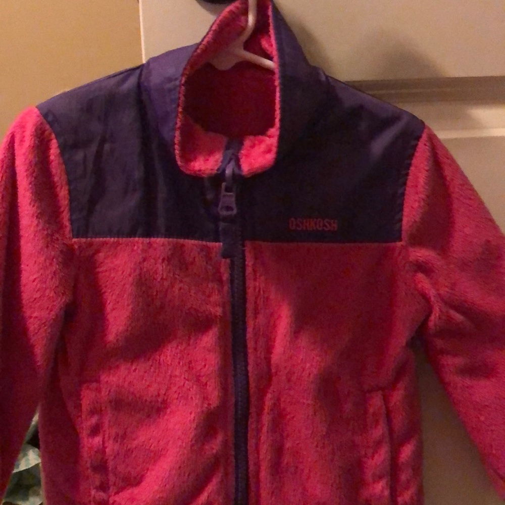 Reversible purple/pink Oshkosh girl’s jacket